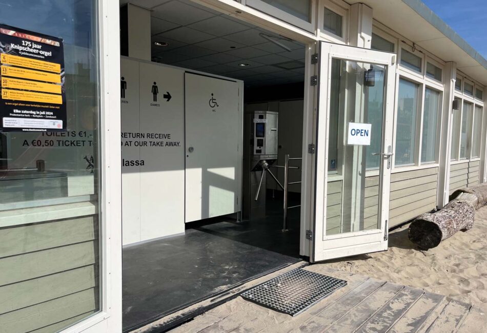 takeaway thalassa zandvoort strand toiletten